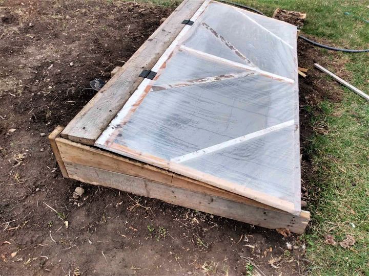 DIY Cold Frame From Salvaged Materials