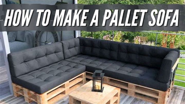 How to Make a Pallet Couch