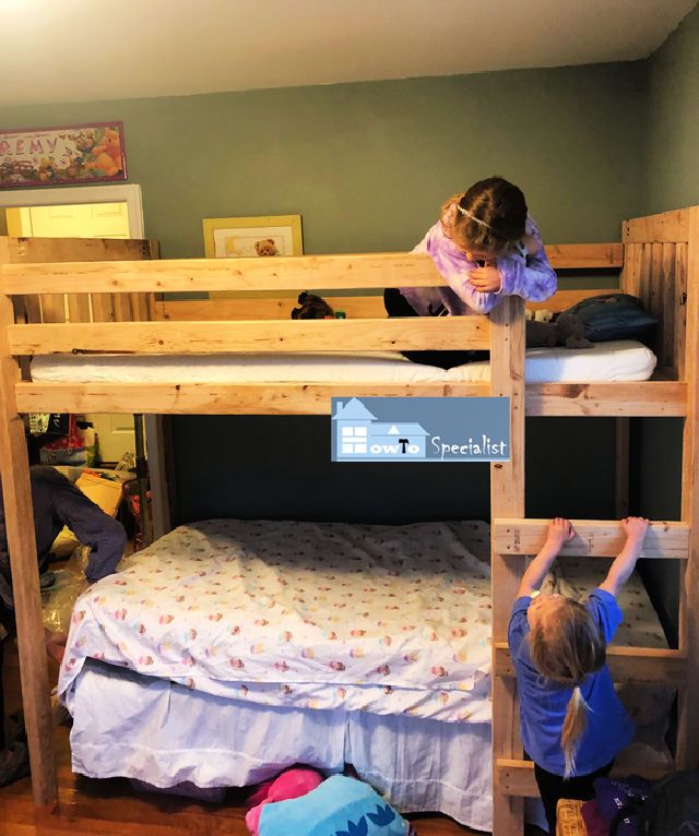 DIY 2x4 Loft Bed
