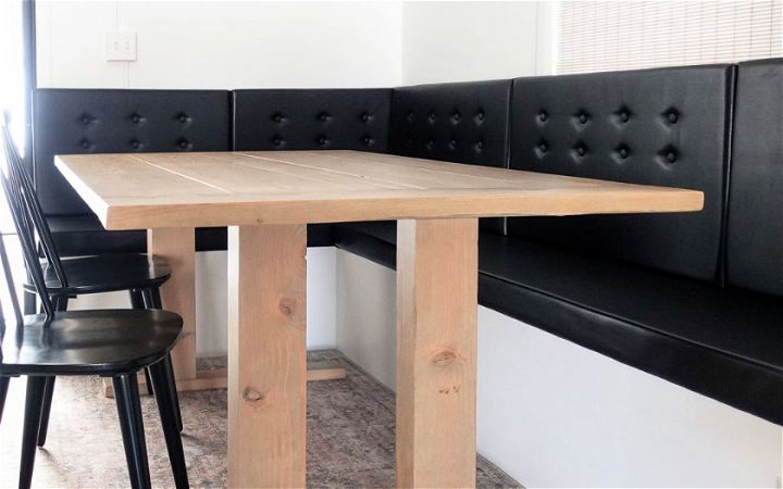 Easy DIY Banquette Seating