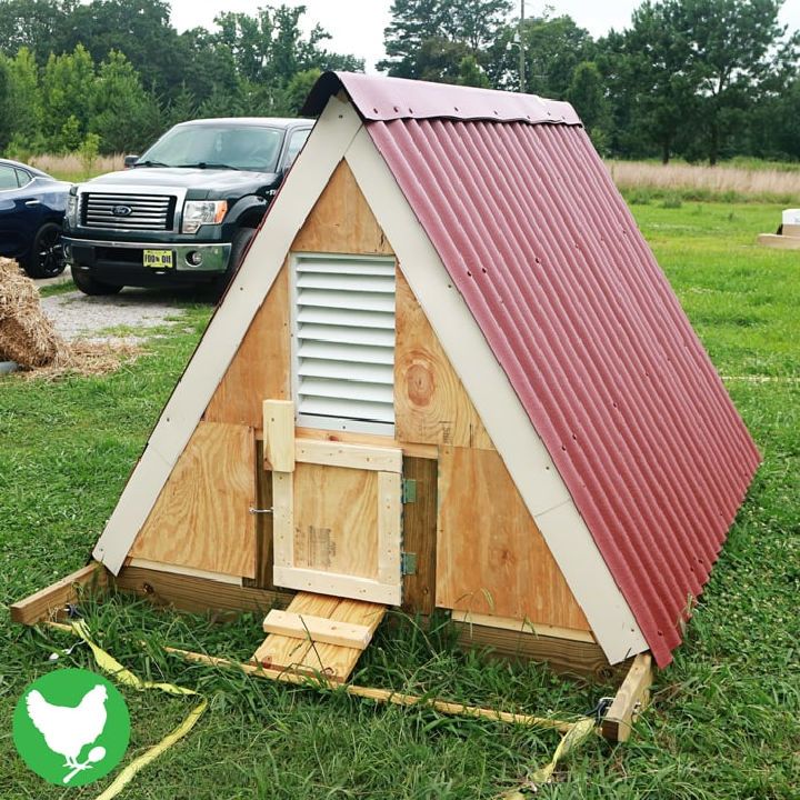 How to Build an A Frame Chicken Coop