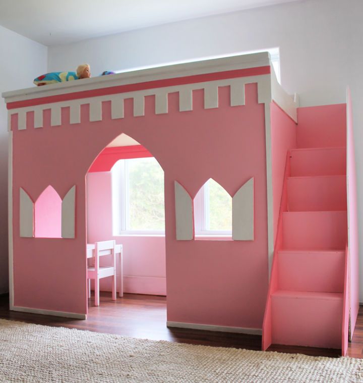 How to Make a Castle Loft Bed