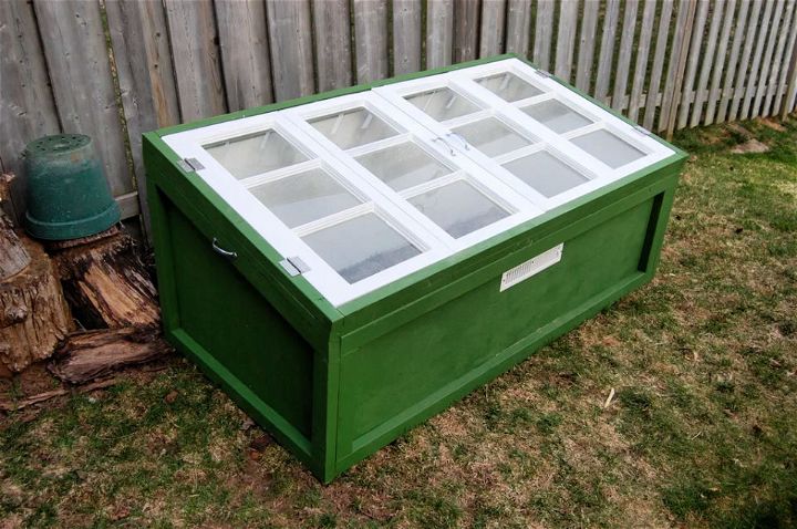 How to Make a Cold Frame Using Old Windows