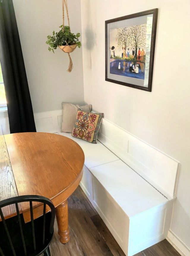 How to Make a L-Shaped Banquette Seating