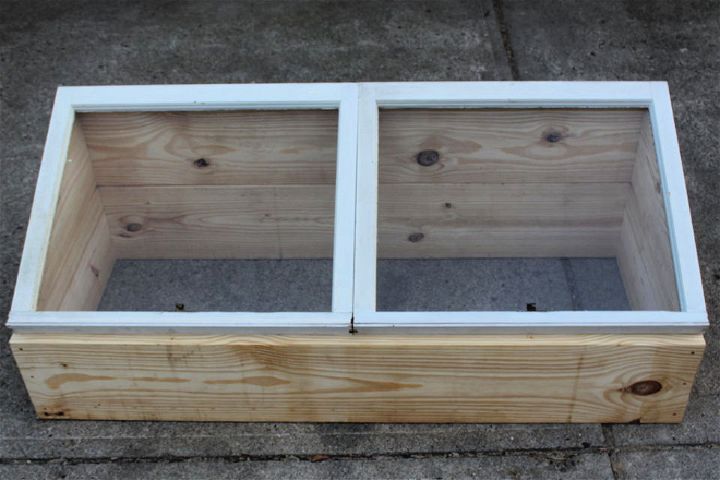 Inexpensive Cold Frame From Recycled Windows