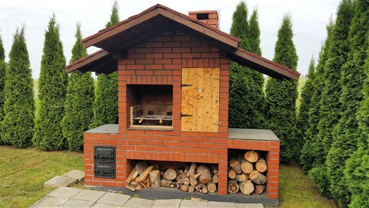 Wooden Smoke House Step by step
