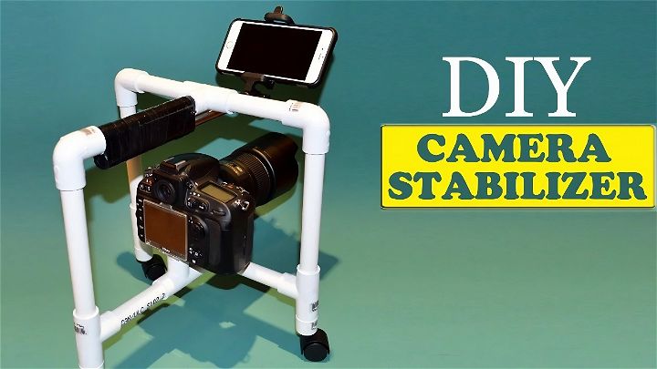 diy camera stabilizer out of PVC pipe