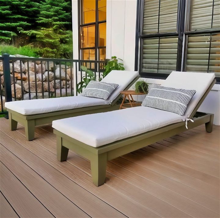 DIY Chaise Lounge Plans From 2X4S Photo Inspiration