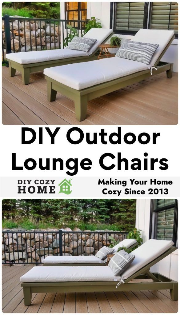 Image showcasing DIY Chaise Lounge Plans from 2x4s