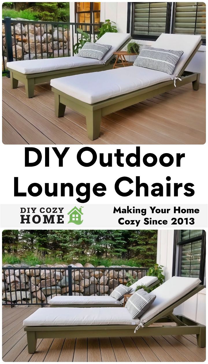 diy outdoor lounge chair plans