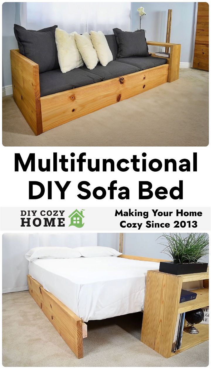 diy sofa bed step by step tutorial