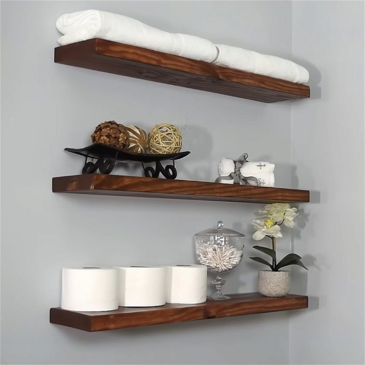 Easy DIY Floating Shelves: No Bracket Needed - DIY Cozy Home