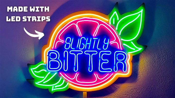 how to make neon signs